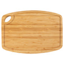 Bamboo Cutting Board with Hanging Hole - Vertical Cut - 11.75" x 8.63" x 0.40"/0.75"