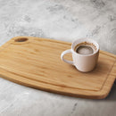 Bamboo Cutting Board with Hanging Hole - Vertical Cut - 11.75" x 8.63" x 0.40"/0.75"