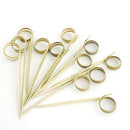 bamboo natural ring picks