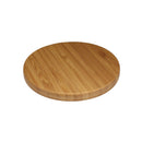 bamboo round coaster back