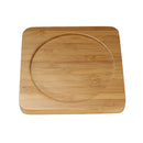 bamboo coaster square front