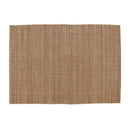 bamboo sushi style kitchen placemat brown with string
