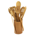 Bamboo Kitchen Utensil Holder for Countertop