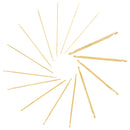 Double Ended Bamboo Crochet Hook Set