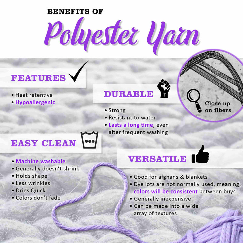 benefits of polyester yarn