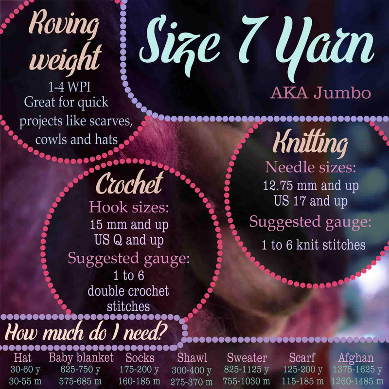 benefits of size 7 yarn
