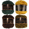 Chenille Yarn: Cake Style