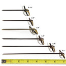 black bamboo knot picks skewers toothpicks sizes
