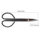 black bonsi trimming shear tool dimensions