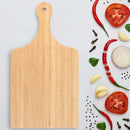 Bamboo Handle Cutting Board w/ Hanging Hole - 2 Sizes