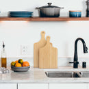 Bamboo Handle Cutting Board w/ Hanging Hole - 2 Sizes