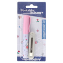 Compact Scissors Set - Pen and Push Portable Scissors