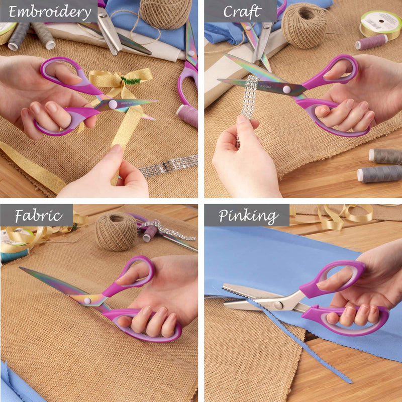 Pink scissors