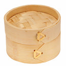 Bamboo Mini Steamer with Lid - 3" Wide x 2" Tall