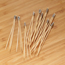 3.5" Bamboo Trident Picks Skewers