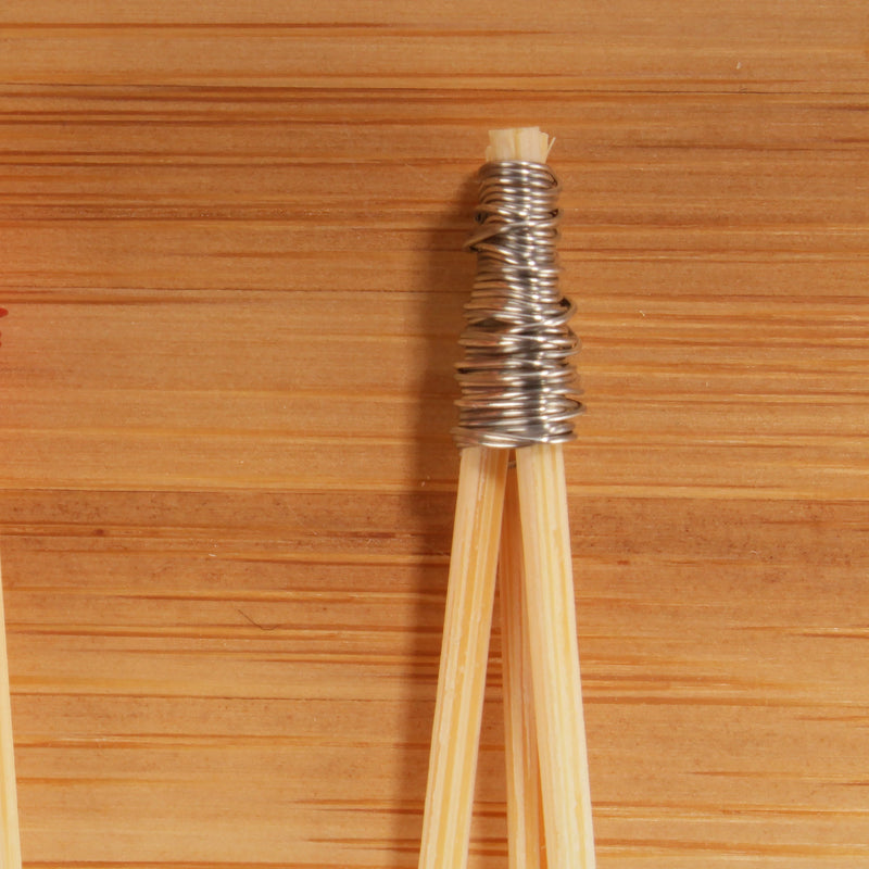 3.5" Bamboo Trident Picks Skewers