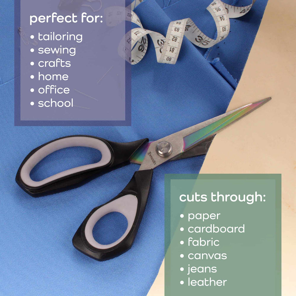 Forged Titanium Fabric Scissors - 8.5