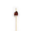 5.9" Decorative Acrylic Gem End Bamboo Cocktail Picks