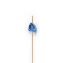 5.9" Decorative Acrylic Gem End Bamboo Cocktail Picks