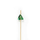 5.9" Decorative Acrylic Gem End Bamboo Cocktail Picks