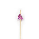 5.9" Decorative Acrylic Gem End Bamboo Cocktail Picks