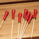 golf tee bamboo sports picks red