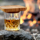 Bamboo Wine Glass Topper/appetiser Plate - Various Styles