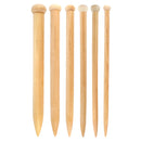 Jumbo Bamboo Knitting Needles