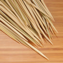 special label bamboo paddle picks tips