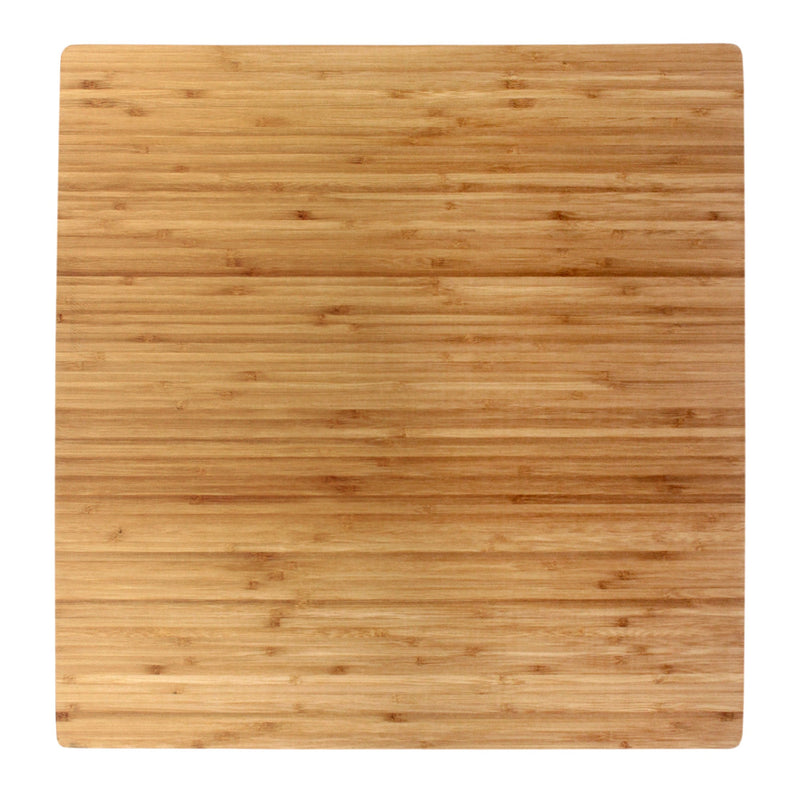 Bamboo Cutting Board Square - Grooved/Flat 20" x 20" x 0.75"