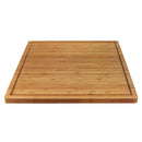 Bamboo Cutting Board Square - Grooved/Flat 20" x 20" x 0.75"