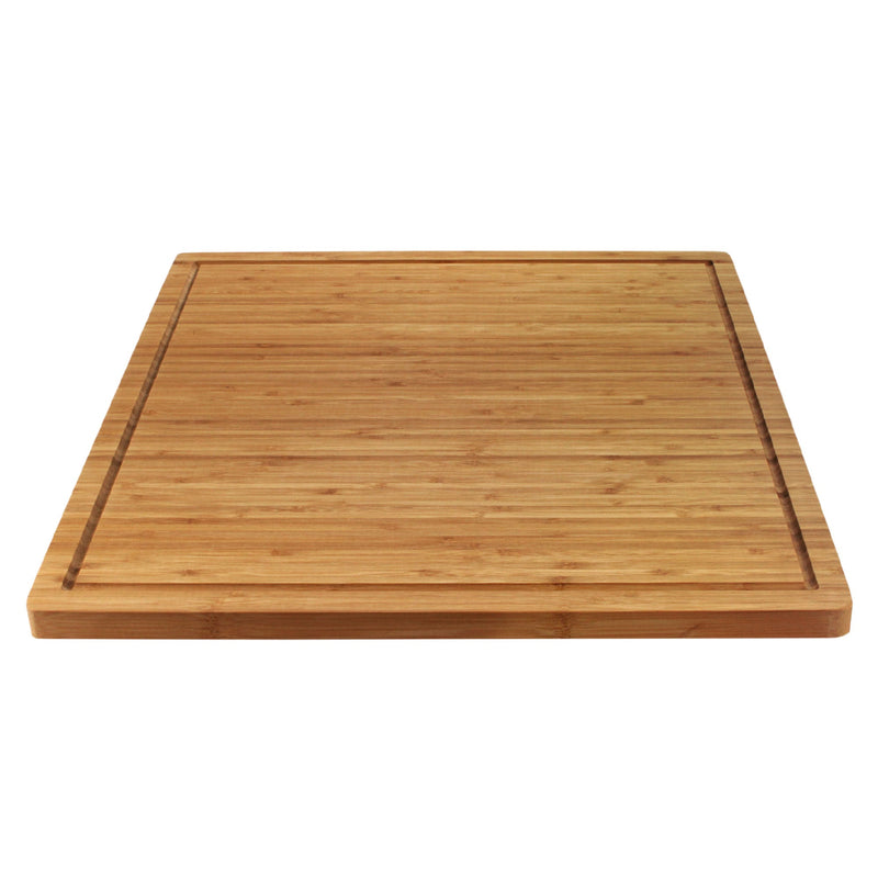 Bamboo Cutting Board Square - Grooved/Flat 20" x 20" x 0.75"