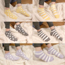 nylon aloe fuzzy assortment socks