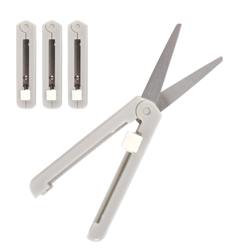 Push Open Folding Scissors