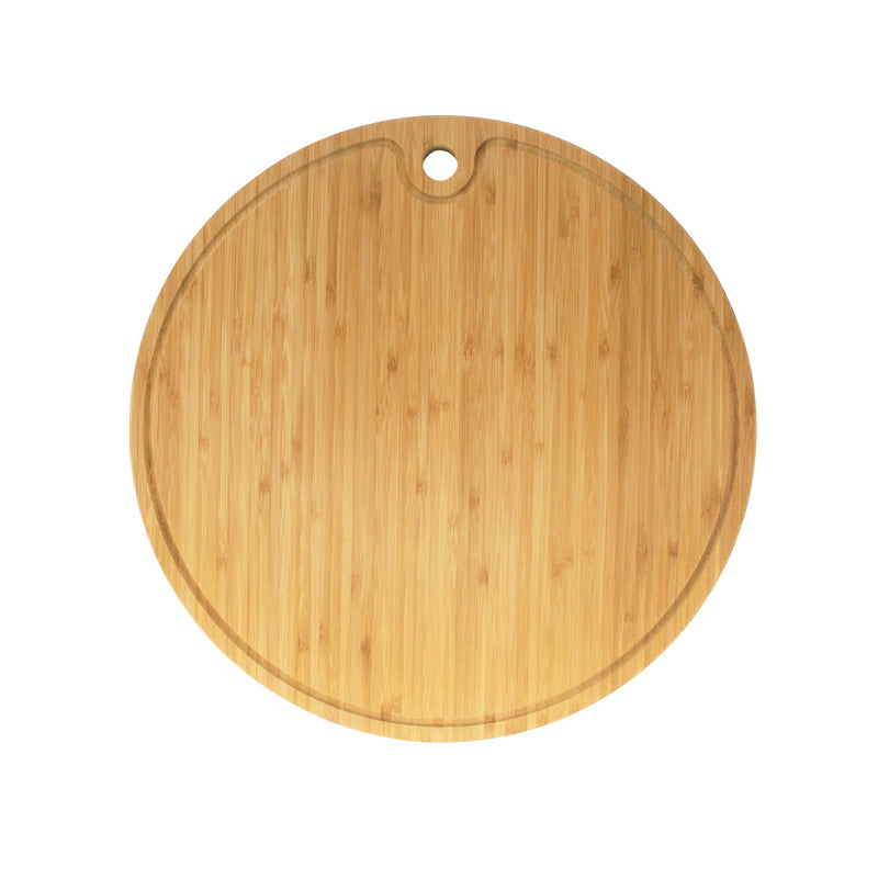 bamboo round cutting board 15 inch