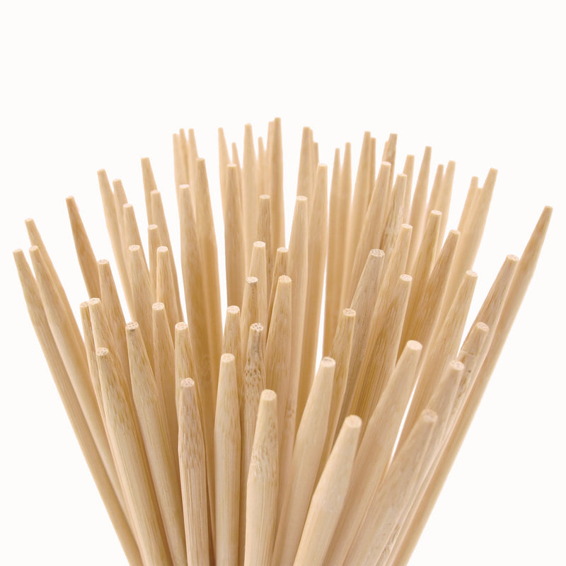 Bamboo Semi Point Round Skewers - 5mm