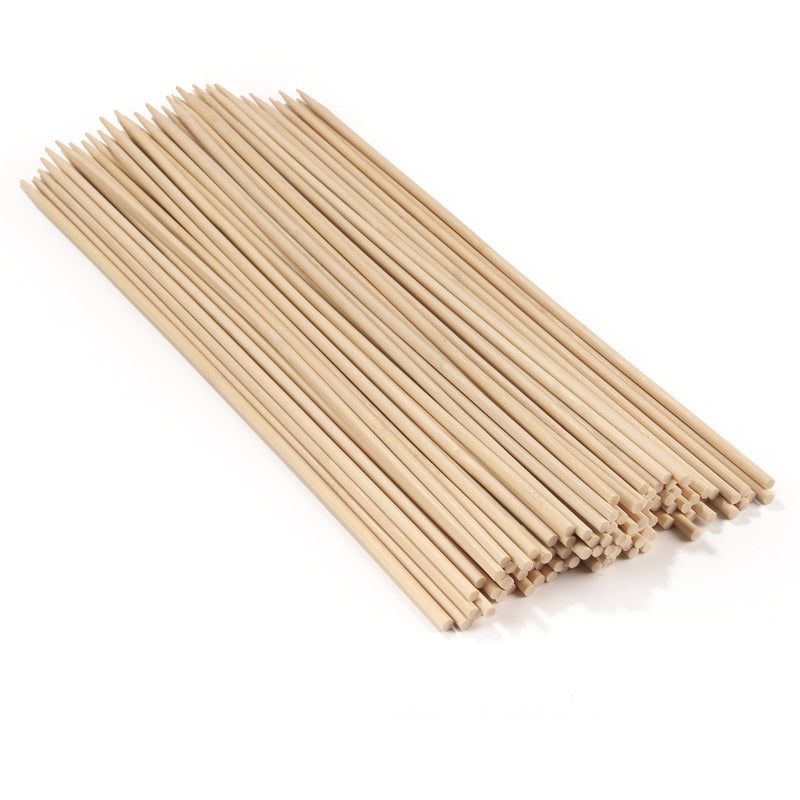 Bamboo Semi Point Round Skewers - 5mm