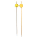 Decorative Smiley Face Bamboo Skewer