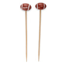 Decorative Sports Ball End Bamboo Picks