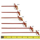tea red bamboo knot picks skewers toothpicks sizes