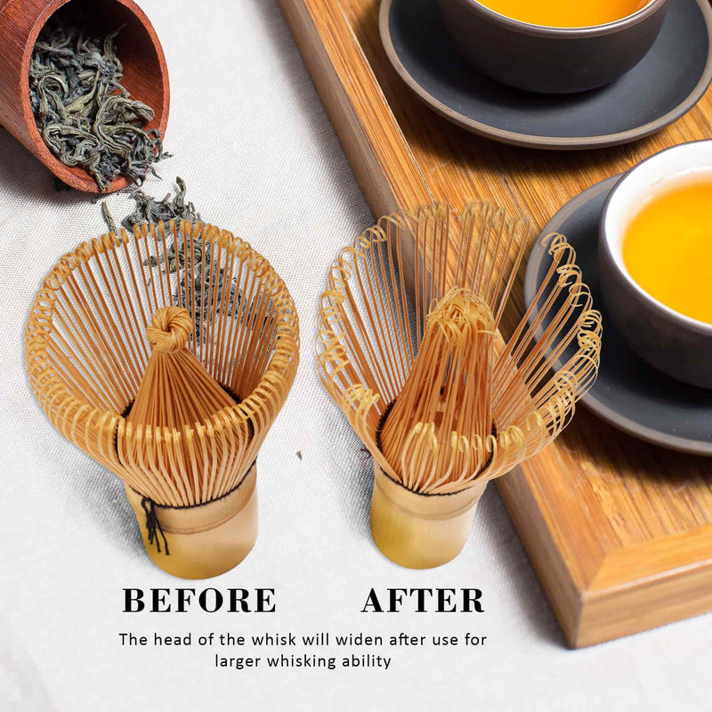 tea whisk uncurling after use