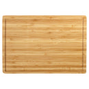 Thin Bamboo Cutting Board Grooved/Flat 13" x 9" x 0.4"