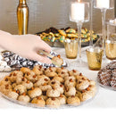 3.9" Mini Bamboo Disposable Tongs