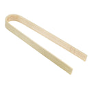 3.9" Mini Bamboo Disposable Tongs