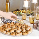 bamboo disposable tongs lifestyle with desserts