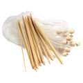 Tunisian Bamboo Crochet Hooks Set
