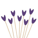 Decorative Bamboo Tulip Picks