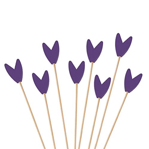 Decorative Bamboo Tulip Picks