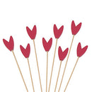 Decorative Bamboo Tulip Picks