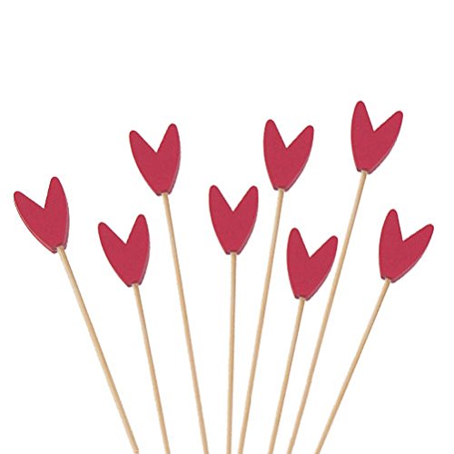 Decorative Bamboo Tulip Picks